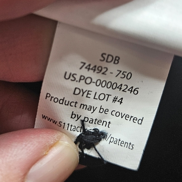 5.11 Tactical Class A Flex-tac Poly/Wool Twill Unhemmed Pant Waist 34 - Picture 7 of 9